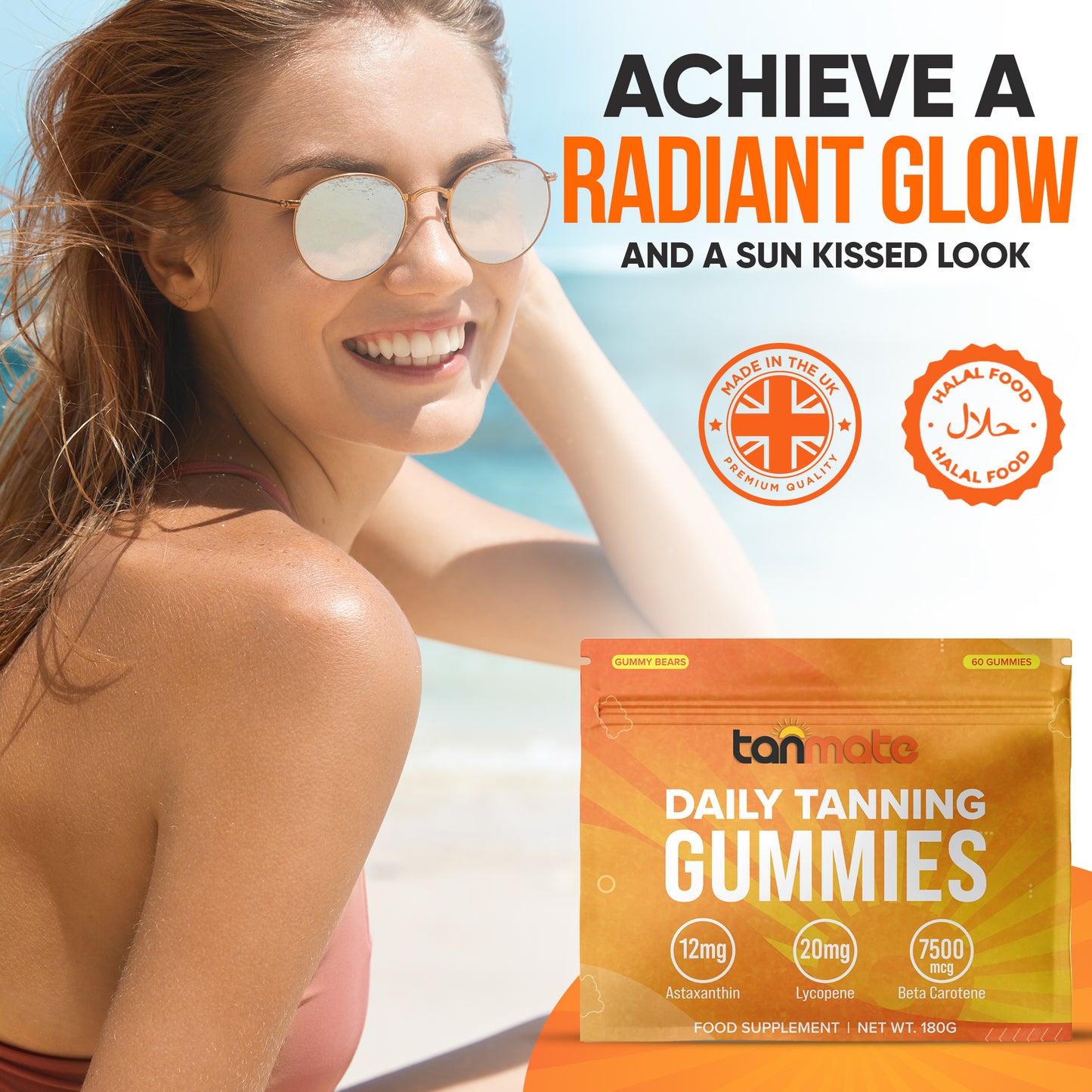 Tan Mate Daily Tanning Gummies